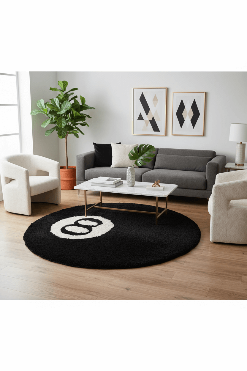 Creating a Chic Look with Iconic Round Rugs