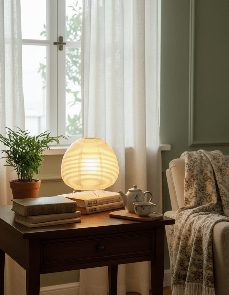 Illuminating Tranquility: The Art of Vintage Table Lamps