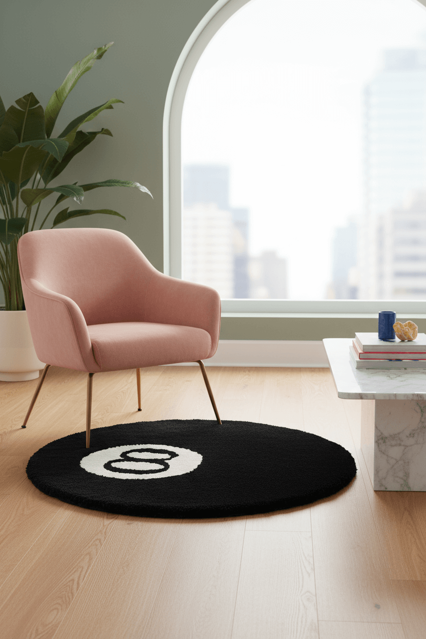 Chic and Playful Rugs for Modern Interiors