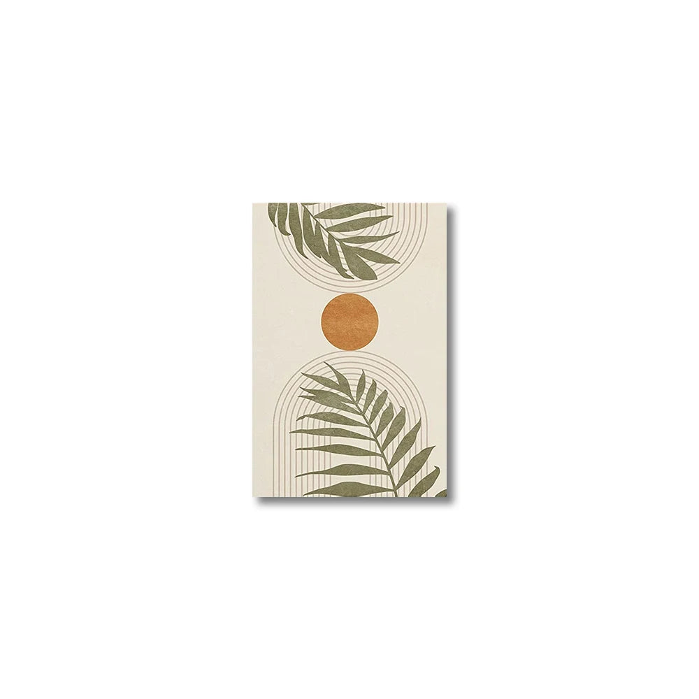 Abstract Tropical Leaves® Poster