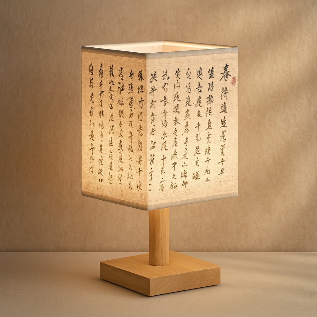 Zen script® Table lamp