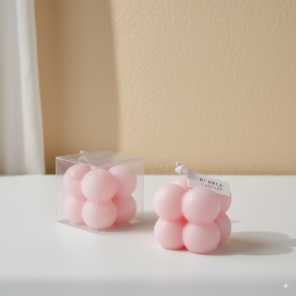 Mini Bubble Glow® Candle