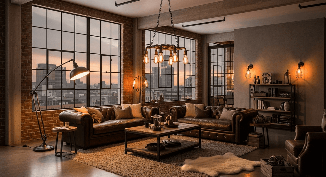 How to Transform Your Space with Chic Industrial Lighting for a Cozy Urban Loft Vibe