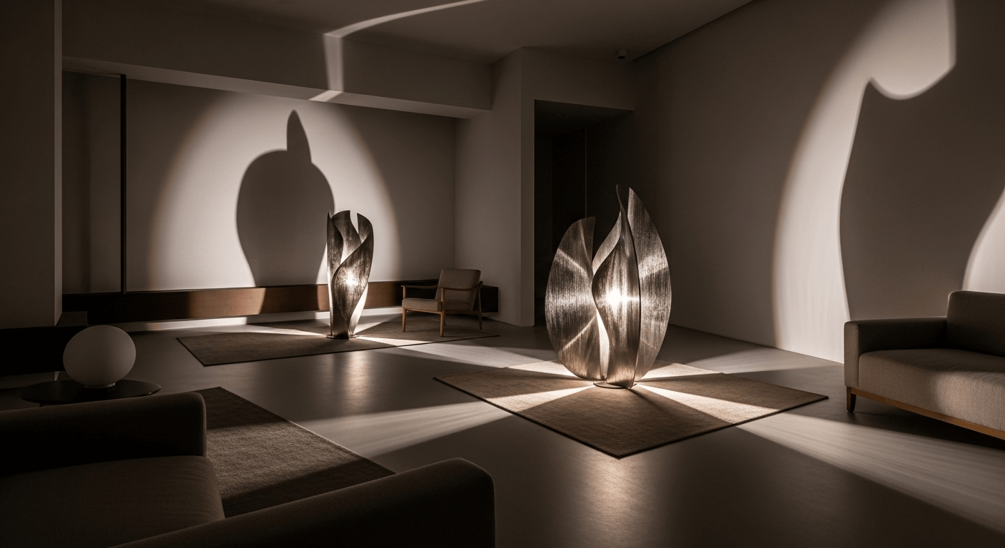 Transform Your Space with Sculptural Lighting: The Art of Illuminating Style and Serenity