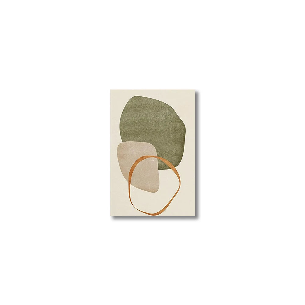 Abstract Tropical Leaves® Poster