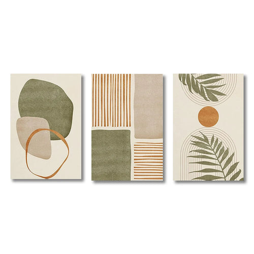 Abstract Tropical Leaves® Poster